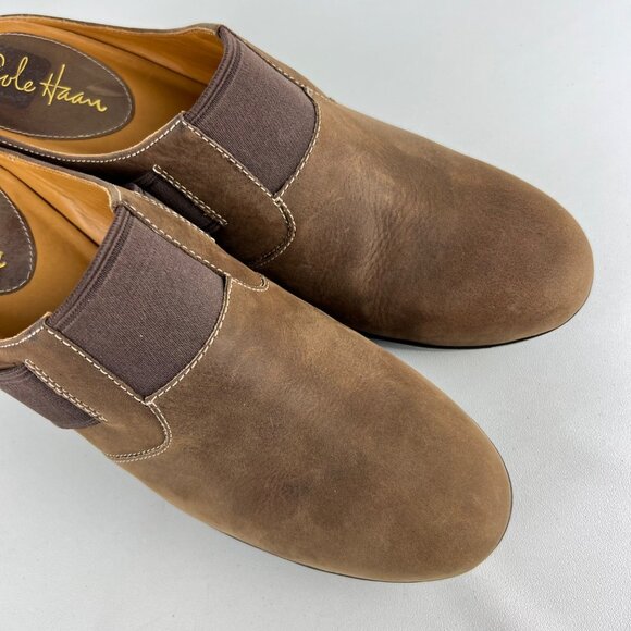 Cole Haan Womens Air Sara Mules Clogs Brown AirNike Wedge Comfort Shoes size 10 - Picture 8 of 16